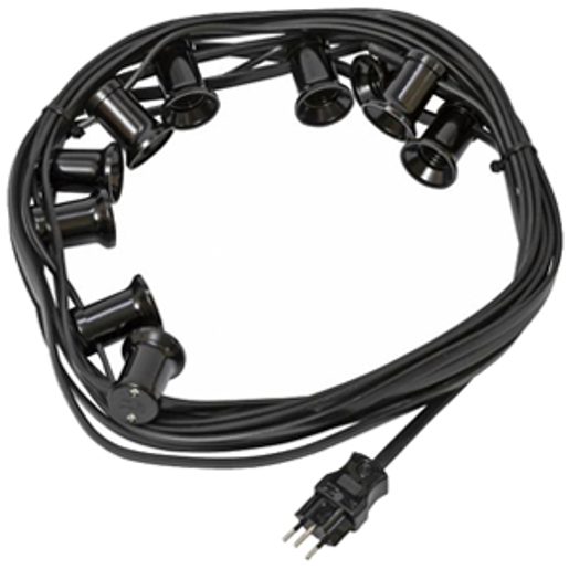 Chaine de lampe 20m T13   20X E27